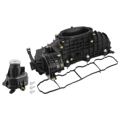 Image of 68089607AA Fitting, intake manifold FEBI BILSTEIN 194001 black MERCEDES BENZ: Sprinter 3.5 T Van, C Class modell, E Saloon