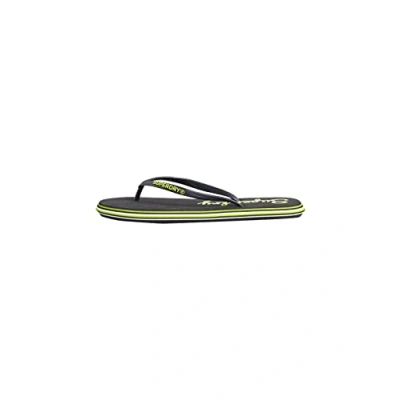 Image of Superdry Women&#039;s Rainbow Sleek Flip Flop, Yellow (Neon 24k), 3/4 UK