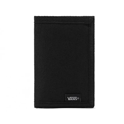 Image of Vans Men&#039;s Slipped Tri Fold Wallet, Black, One Size