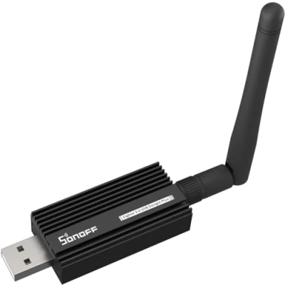 Image of SONOFF Zigbee 3.0 USB Dongle Plus E Gateway, Universal Gateway with Antenna for Home Assistant, Open HAB, Zigbee2MQTT etc, Wireless Adapter