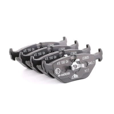 Image of 34211160340, 34211160533, 34211161455, 34211162446, 34211162536 Brake pad set ATE Ceramic 13.0470 3605.2 BMW: Z4 Roadster, Z3 3 Coupe