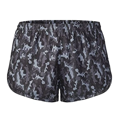 Image of Soffe Men&#039;s Authentic Ranger Panty Shorts, Black Camo, Small