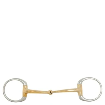 Image of BR Single Broken Ring (Eggbutt) Soft Contact 12 mm Ø 50 13 zilver / goud Yellow