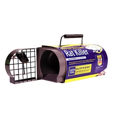 Image of The Big Cheese Ultra Power Neo Zap Electronic Rat Killer, Quick, Effective, Humane, Safe, Hygienic, Reusable Battery Powered Unit, New Improved Design