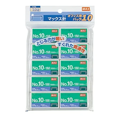 Image of Max 10 pieces No. No.10 1M staples (japan import)