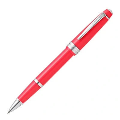 Image of CROSS Bailey Light Polished Coral Resin Rollerball Pen Refillable Medium Gel Ink