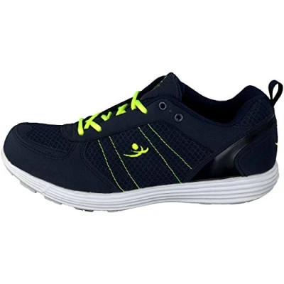 Image of chung shi Herren Duxfree Nassau Sneaker, Navy/Lime, 46 EU