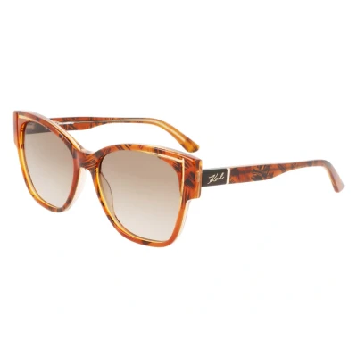 Image of Karl Lagerfeld KL6069S WoMens sunglasses Brown One Size