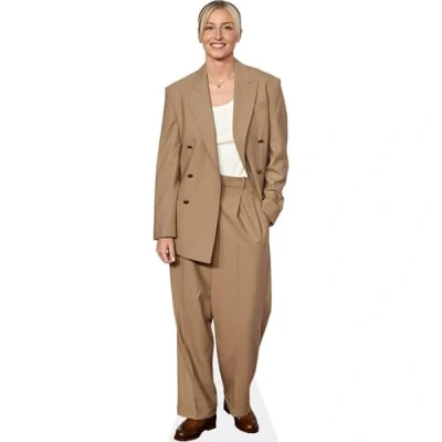 Image of Leah Williamson (Brown Suit) Mini Size Cutout