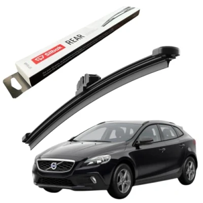 Image of Silbak Rear Windscreen Wiper, fits for VOLVO V40 CROSS COUNTRY (01/2013 ONWARDS) Wiper Blade, 280mm