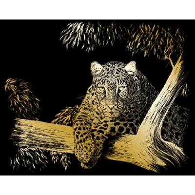 Image of Royal Brush Gold Foil Engraving Art Kit 8&quot;X10&quot; Spotted