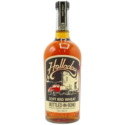 Image of Ben Holladay Soft Red Wheat Bottled In Bond Straight Bourbon Whiskey 70cl 50% ABV