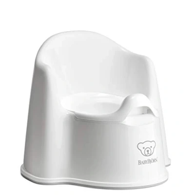 Image of BabyBjörn Potty Chair, White/Grey