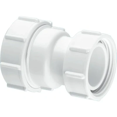 Image of McAlpine 1 1/4� Straight Connector Multifit x BSP Coupling Nut S29LN