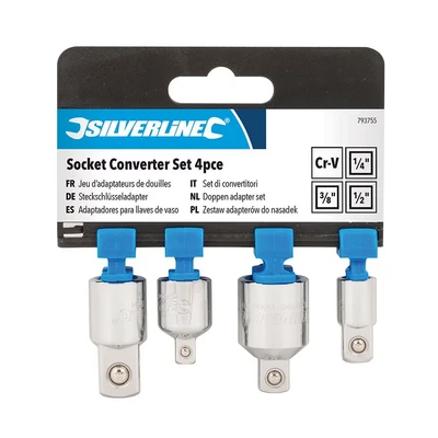 Image of Silverline Socket Converter Set 4pce