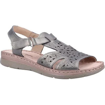Image of Fleet &amp; Foster Ruth MEMORY FOAM Womens Silver Size UK 4