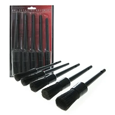 Image of Martin Cox MOGG 196 PRO Detailing Brush Set (5pcs), Black