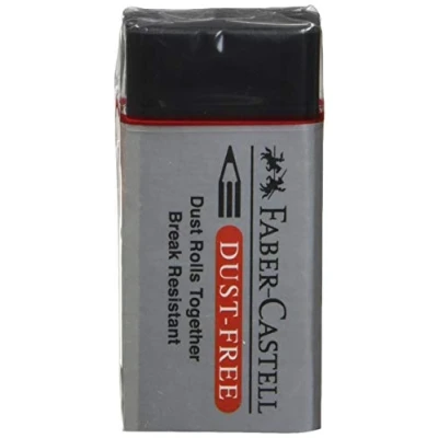 Image of Faber Castell Pencil Eraser, DUST Free (Excellent Clean Erasing)