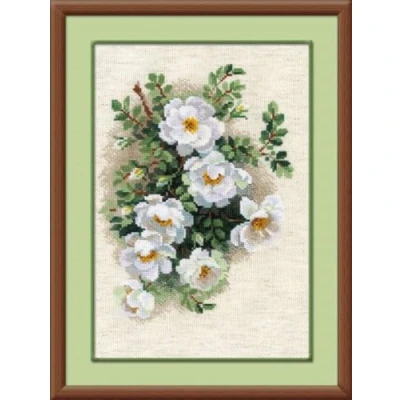 Image of RIOLIS Cross Stitch Kit 1351 White Briar