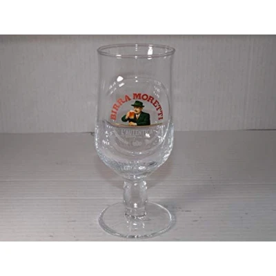 Image of Birra Moretti 1/2 Pint Stem Glass
