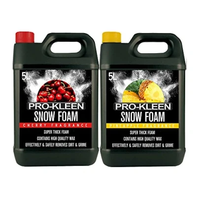 Image of Pro Kleen Snow Foam pH Neutral,Super Thick and Non Caustic Extremely Powerful &amp; Easy To Use (Pineapple Cherry, 10L)