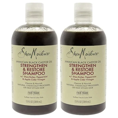 Image of This Sulfate free, clarifying shampoo removes buildup, while infusing hair with nourishing moisture. Formulated Jamaican Black Castor Oil and certified organic Shea Butter.
