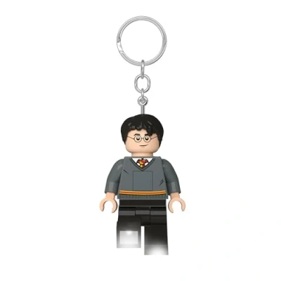 Image of LEGO Harry Potter Keychain Light 3 Inch Tall Figure (KE201), Grey, S