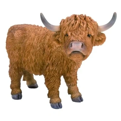 Image of Vivid Arts Pet Pals Highland Cattle Home or Garden Decoration (PP HLCA F)