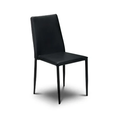 Image of Julian Bowen Set Of 4 Jazz Chairs Black Dining