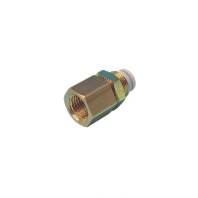 Image of 10x SMC KQ2E12 03A Bulkhead Union Fitting 12MM to G3/8