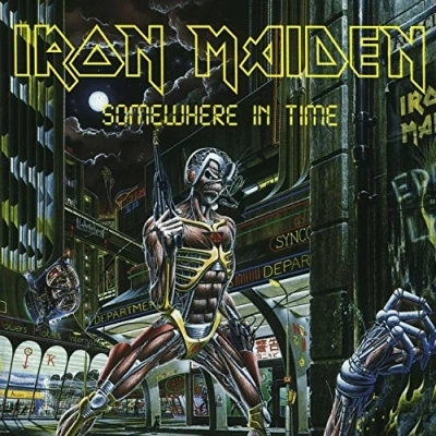 Image of Iron Maiden Somewhere In Time 180 Gram Remastered Sealed 2014 UK vinyl LP 2564624854