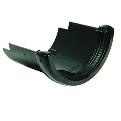 Image of FLOPLAST 112mm Round Adaptor to Iron Black