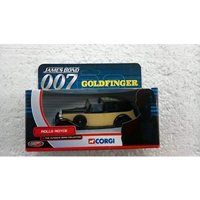 Image of corgi james bond 007 rolls royce goldfinger the ultimate collection diecast model