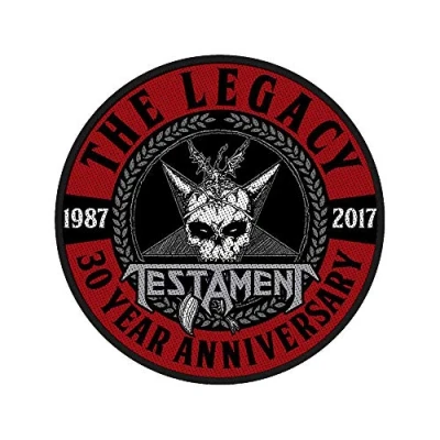 Image of Testament The Legacy 30 Year Anniversary Patch multicolour