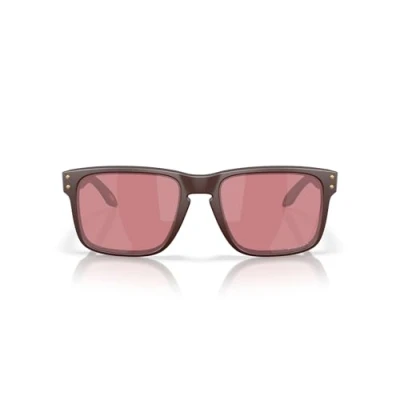 Image of Sunglasses Oakley Oo9102 holbrook col. 9102z2 Uomo Squadrata Rosso