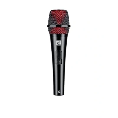 Image of SE Electronics V2 switch with XLR Jack cable 5m Vocal microphone