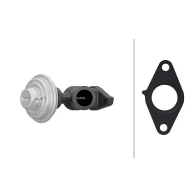 Image of HELLA 6NU 014 865 701 EGR Valve Pneumatic with gaskets/seals