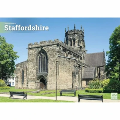 Image of Staffordshire A4 Calendar 2026