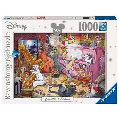 Image of Ravensburger Disney Collector&#039;s Edition Aristocats 1000 Piece Jigsaw Puzzle for Adults and Kids Age 12 Years Up