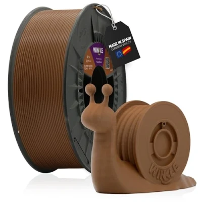 Image of Winkle PLA Filament 2.85 mm Printing 3D Printer Acacia Brown 1000 g Spool
