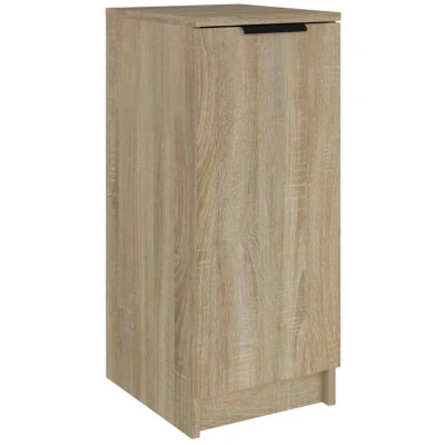Image of vidaXL Shoe Cabinet Sonoma Oak 30x35x70 cm Engineered Wood