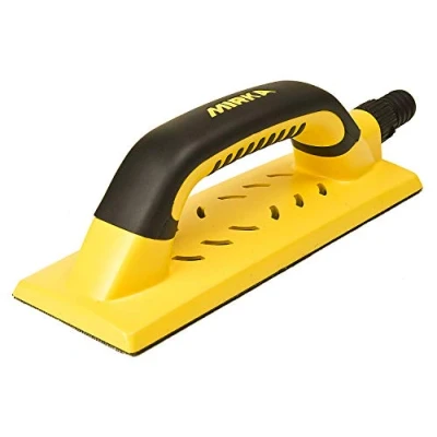 Image of Mirka sanding Block Handy with Grip and suction for 80x230mm strips, hand filler, plaster, wood, dust free sanding, 8391200111