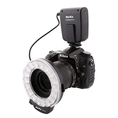 Image of Meike FC 110 LED Marco Ring Flash for Canon Nikon Pentax Olympus Cameras