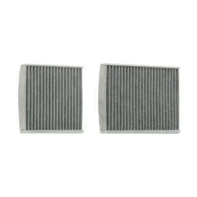 Image of 6749310000 Pollen Filter HENGST E2967LC 2 Activated Carbon 152mm 157mm 30mm PEUGEOT: 208 I Hatchback, 2008 Estate, 207 Hatchback