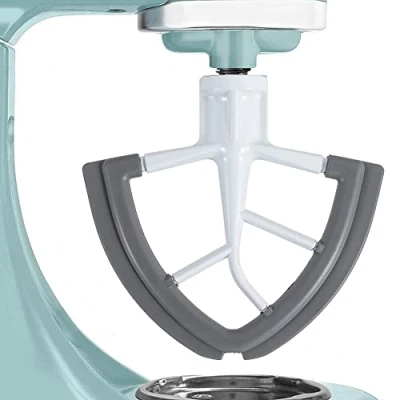 Image of Flex Edge Beater for KitchenAid KSM150 Artisan Series 5QT Stand Mixer, Metal Paddle Mixer attachments accessories.