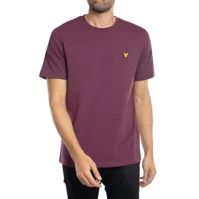 Image of Lyle &amp; Scott Basic Tshirt, Men&#039;s, Size: XXL, Weavers claret