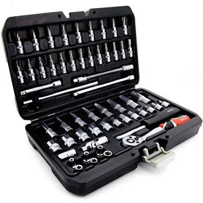 Image of YATO YT 14501 Socket Set 1/4 &quot;56pcs