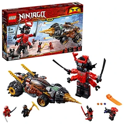 Image of LEGO NINJAGO Legacy Cole’s Earth Driller 70669 Building Kit, New 2019 (587 Pieces)