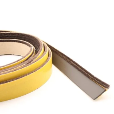 Image of EAI Surface Self Adhesive Intumescent Seal Strip Fire Smoke Draft and Insect Protection 5.2m Brown