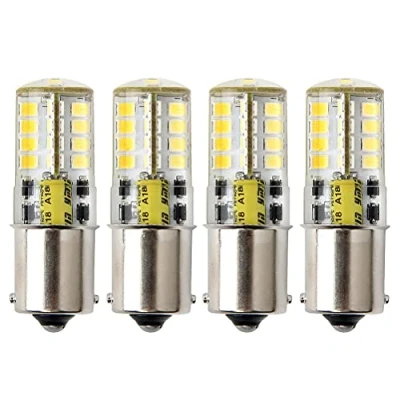 Image of HRYSPN P21w led Bulb, BA15s 12V Single Contact Base, Waterproof Lamp, 5 Watt Cool White 6000K 500LM for Boat, RV, Auto Car, Outdoor Landscape Lighting etc (Pack of 4)